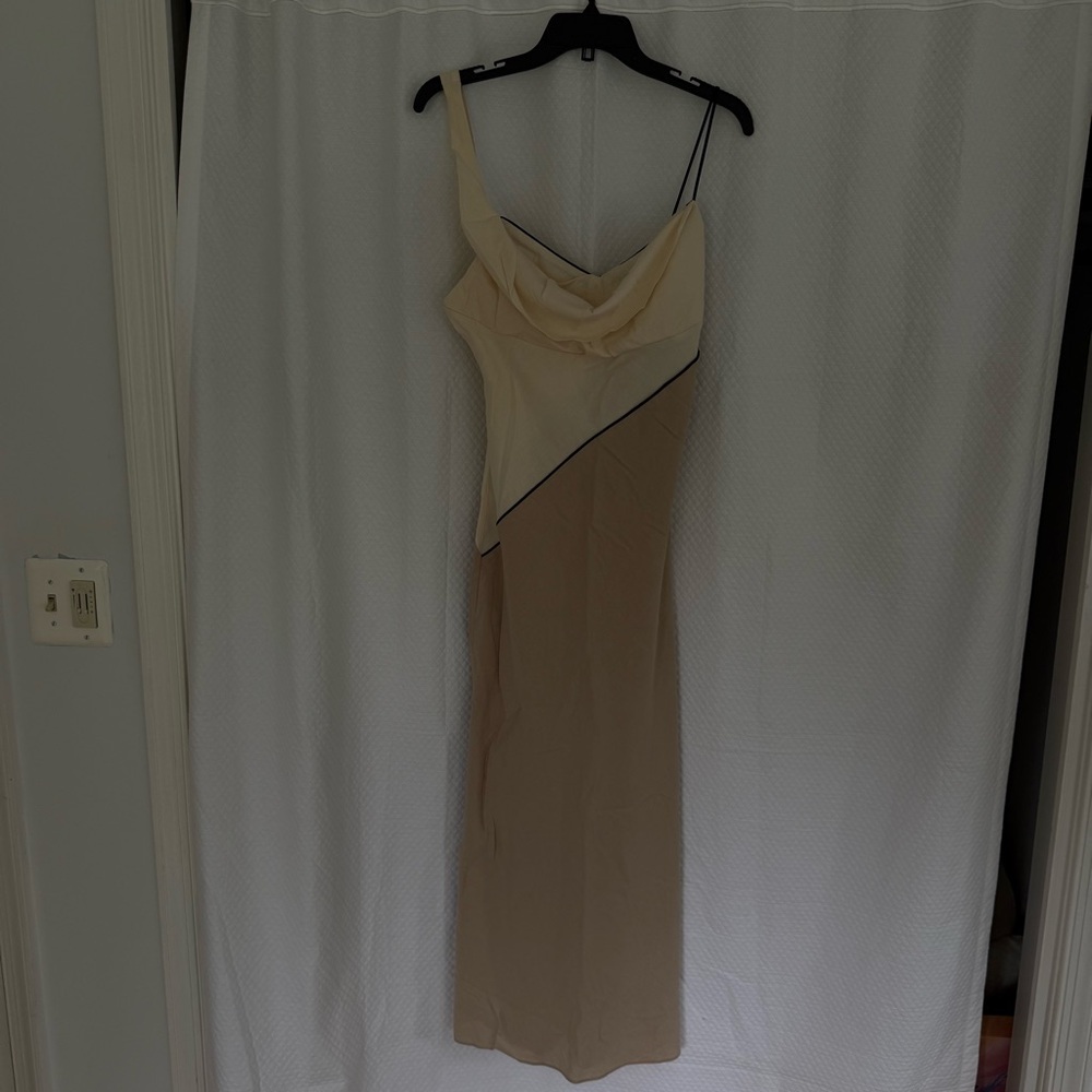 Zara Linen Midi Dress- Size M - Picture 7 of 7